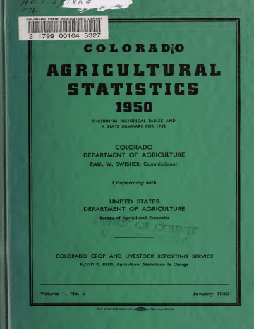 1950 - Colorado Department of Education 1950 - Colorado Department of Education