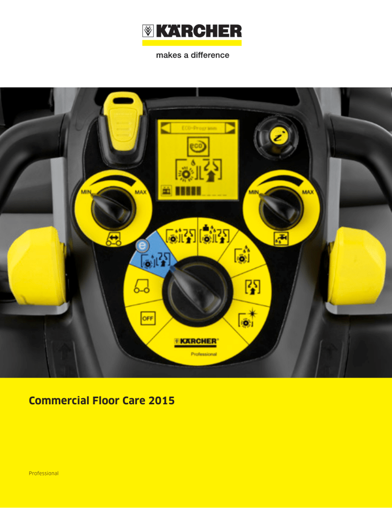 Commercial Floor Care 2015 Commercial Floor Care 2015