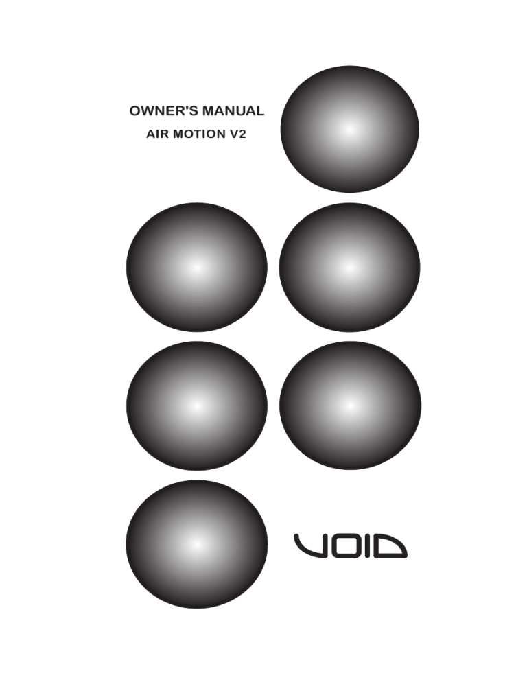 owner`s manual owner`s manual