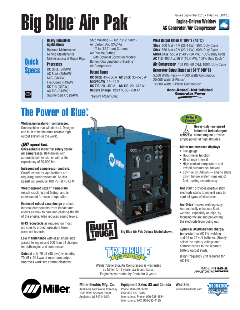A ED10-5 Big Blue Air Pak_A ED10-5 Big Blue Air A ED10-5 Big Blue Air Pak_A ED10-5 Big Blue Air