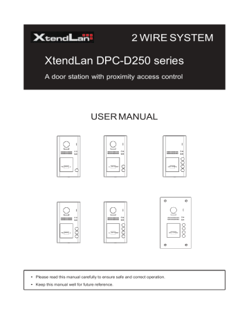 XtendLan DPC-D250 series User manual | Manualzz XtendLan DPC-D250 series User manual | Manualzz