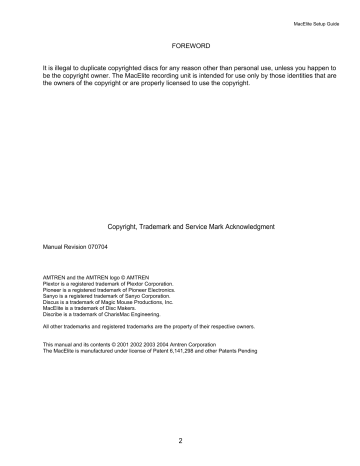 Disc Makers MacElite Owner's Manual | Manualzz Disc Makers MacElite Owner's Manual | Manualzz