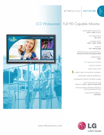 Full HD Capable Monitor LCD Widescreen Full HD Capable Monitor LCD Widescreen
