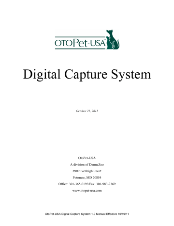 Digital Capture System - OtoPet-USA Digital Capture System - OtoPet-USA