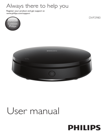 Philips DVP2980/05 User manual Philips DVP2980/05 User manual