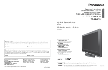 Quick Start Guide Guía de inicio rápido Quick Start Guide Guía de inicio rápido