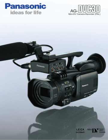 Mini-DV Camera-Recorder (PAL) Mini-DV Camera-Recorder (PAL)