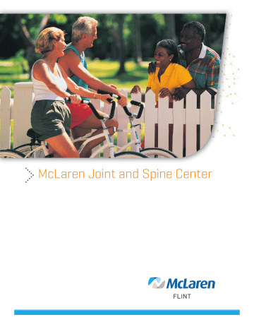 McLaren Joint and Spine Center McLaren Joint and Spine Center