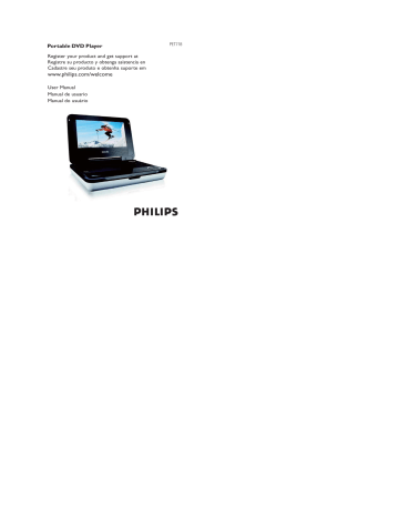 Philips PET718/55 User manual Philips PET718/55 User manual
