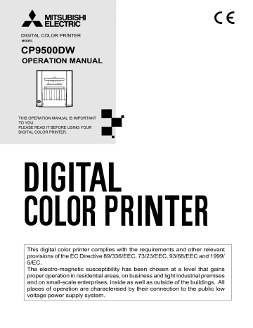 CP-9500DW CP-9500DW