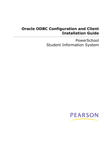 Oracle ODBC Configuration and Client Installation Guide | Manualzz Oracle ODBC Configuration and Client Installation Guide | Manualzz