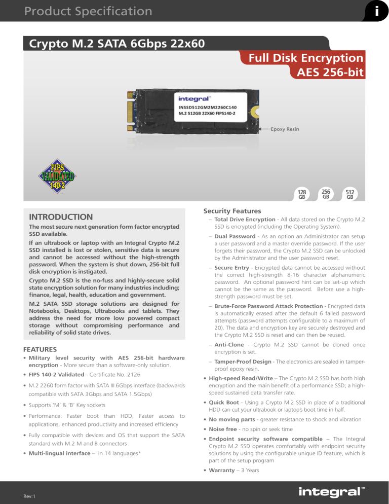 Product Specification Product Specification