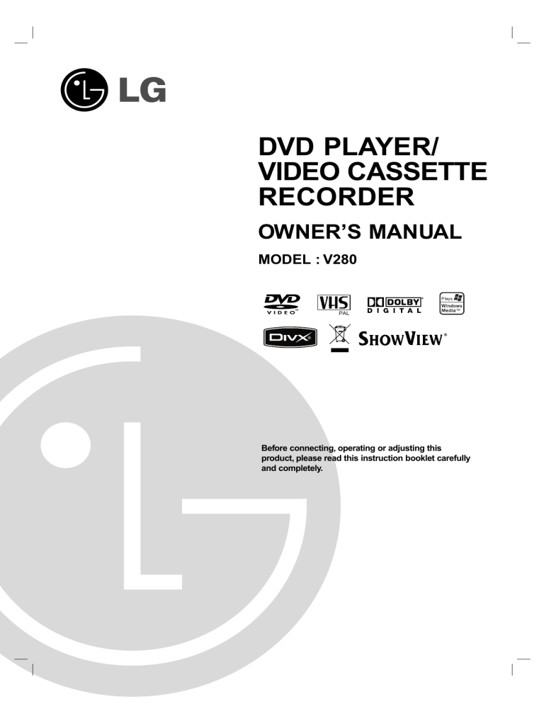 dvd player/ video cassette recorder dvd player/ video cassette recorder