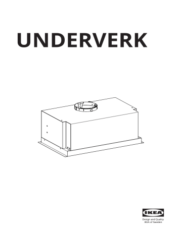 IKEA UNDERVERK 56, UNDERVERK 76, UNDERVERK Series User Manual | Manualzz IKEA UNDERVERK 56, UNDERVERK 76, UNDERVERK Series User Manual | Manualzz
