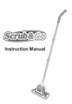 Scrub&amp;Go B-810US Instruction Manual
