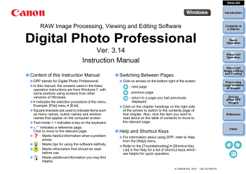 Canon Digital Photo Professional - versie 3.14 - Windows Owner Manual | Manualzz Canon Digital Photo Professional - versie 3.14 - Windows Owner Manual | Manualzz