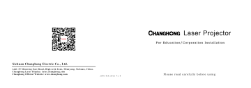 Changhong Electric E5F36, E5W36, E5X36 User manual | Manualzz Changhong Electric E5F36, E5W36, E5X36 User manual | Manualzz