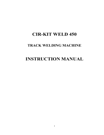 Seetrax CIR-KIT WELD 450 Instruction Manual | Manualzz Seetrax CIR-KIT WELD 450 Instruction Manual | Manualzz