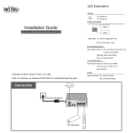 Wi-Tek WI-PS306GF-I Installation Manual