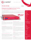 GateProtect GPX 1000 Hardware Firewall Leaflet