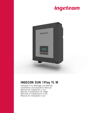 Ingeteam Ingecon Sun Play Tl M Installation And Operation Manual