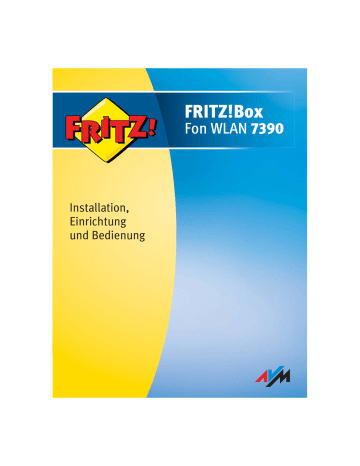 FRITZ Fon WLAN 7390 Bedienungsanleitung | Manualzz FRITZ Fon WLAN 7390 Bedienungsanleitung | Manualzz