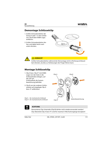 Dormakaba Kaba Star Quick Manual Manualzz