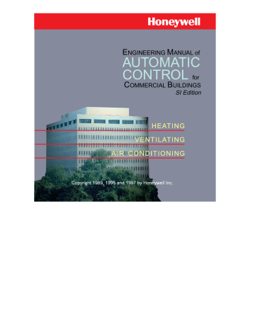 Airflow Control Applications. Honeywell AUTOMATIC CONTROL SI Edition | Manualzz Airflow Control Applications. Honeywell AUTOMATIC CONTROL SI Edition | Manualzz