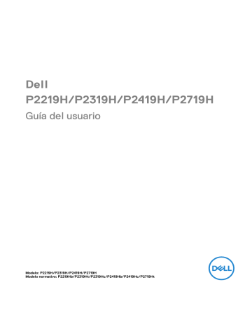 Dell P2719H electronics accessory Manual de usuario | Manualzz Dell P2719H electronics accessory Manual de usuario | Manualzz