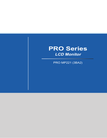 MSI MS-3BA2 PRO MP221 Owner's Manual | Manualzz MSI MS-3BA2 PRO MP221 Owner's Manual | Manualzz