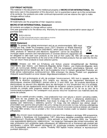 MSI DIGIVOX mini III Owner's Manual | Manualzz MSI DIGIVOX mini III Owner's Manual | Manualzz