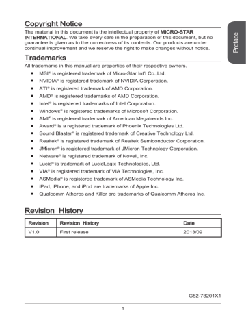 MSI MS-7820v0A H81-P33 Manuel du propriétaire | Manualzz