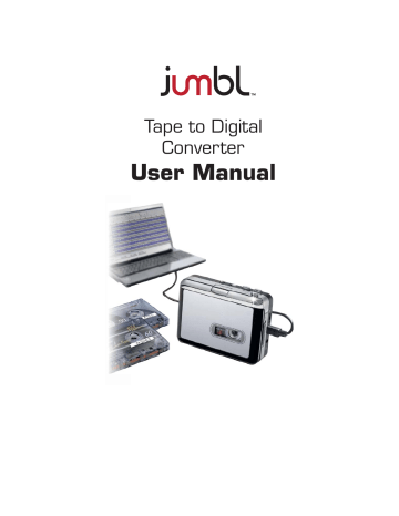 Jumbl Tape to Digital Converter User Manual | Manualzz Jumbl Tape to Digital Converter User Manual | Manualzz