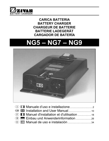Zivan NG5, NG7 Installation And User Manual | Manualzz