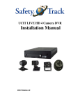 Safety Track UCIT LIVE HD Installation Manual