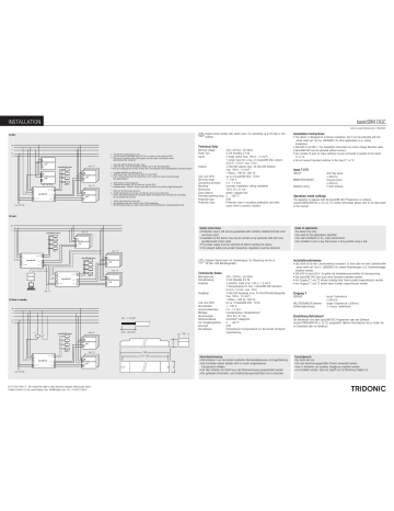 Tridonic Basicdim Dgc Installation Instructions Manualzz