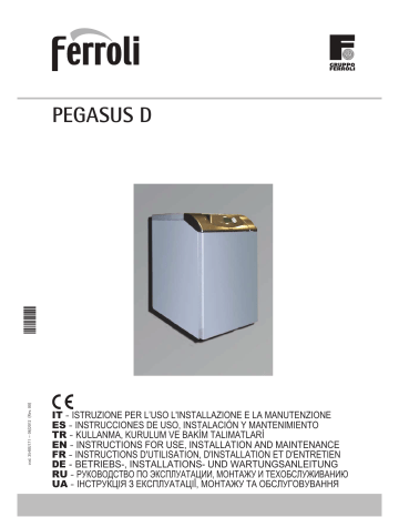 Ferroli Pegasus D Instructions For Use Installation And Maintenance