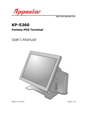 Appostar KP-5360 User Manual | Manualzz Appostar KP-5360 User Manual | Manualzz