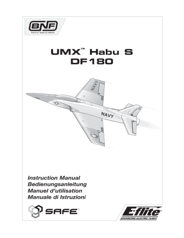 E-flite UMXHabu S DF180 Bedienungsanleitung | Manualzz