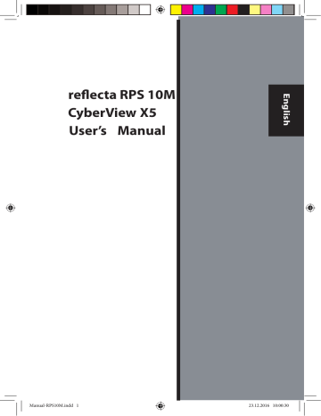 Reflecta RPS 10M film scanner Benutzerhandbuch | Manualzz