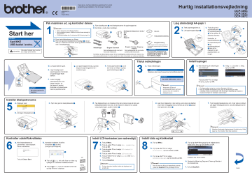 Brother DCP 385C Inkjet Printer Quick Setup Guide Manualzz