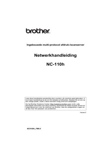Brother MFC-620CN Inkjet Printer Handleiding | Manualzz Brother MFC-620CN Inkjet Printer Handleiding | Manualzz