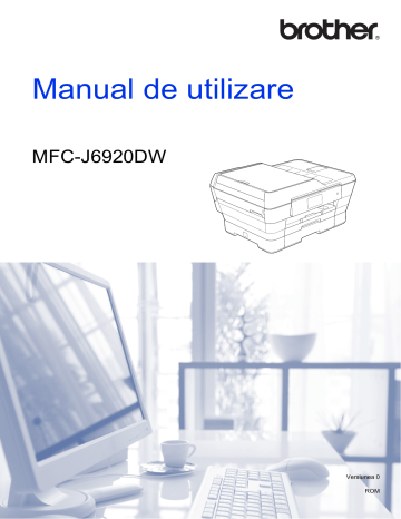 Brother MFC-J6920DW Inkjet Printer Manual de utilizare | Manualzz Brother MFC-J6920DW Inkjet Printer Manual de utilizare | Manualzz