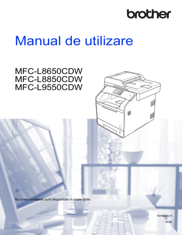 Brother MFC-L8850CDW Color Fax Manual de utilizare | Manualzz Brother MFC-L8850CDW Color Fax Manual de utilizare | Manualzz
