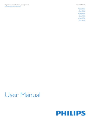 Philips TBA 42PFT6309 12 FHDSMRTAMBLIGHT 3D Instruction Manual | Manualzz