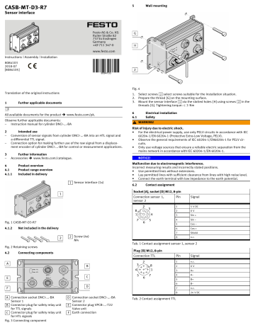 Festo CASB-MT-D3-R7 Instructions | Manualzz Festo CASB-MT-D3-R7 Instructions | Manualzz