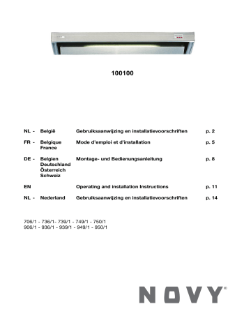 Bartscher 100100 Novy-exhaust hood, W1000, SS Bedienungsanleitung | Manualzz Bartscher 100100 Novy-exhaust hood, W1000, SS Bedienungsanleitung | Manualzz