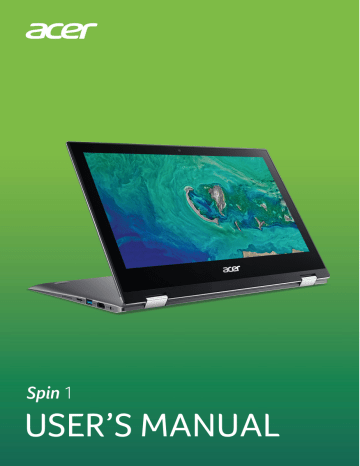 Acer SP111-34N Notebook User Manual | Manualzz