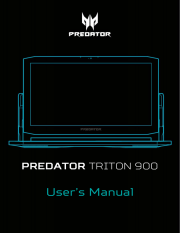 Acer Predator PT917-71 Notebook User Manual | Manualzz