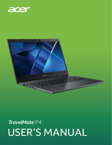 Acer TravelMate P414-51 Notebook User Manual | Manualzz